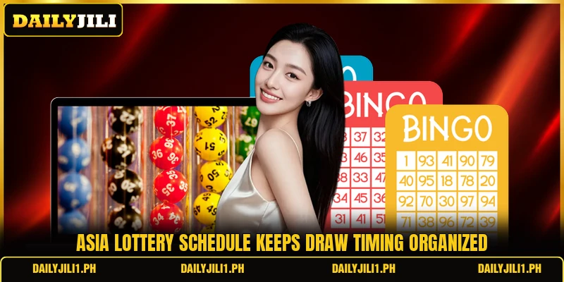 Asia lottery schedule keeps draw timing organized