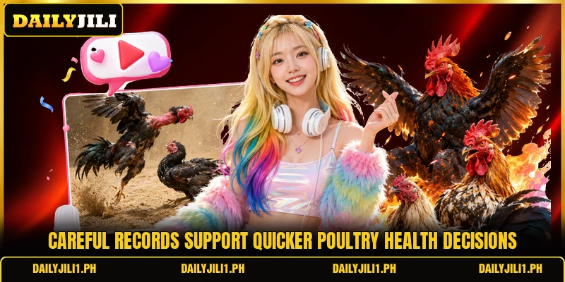 Careful records support quicker poultry health decisions