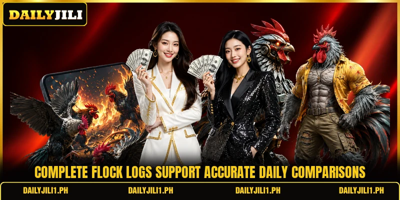 Complete flock logs support accurate daily comparisons
