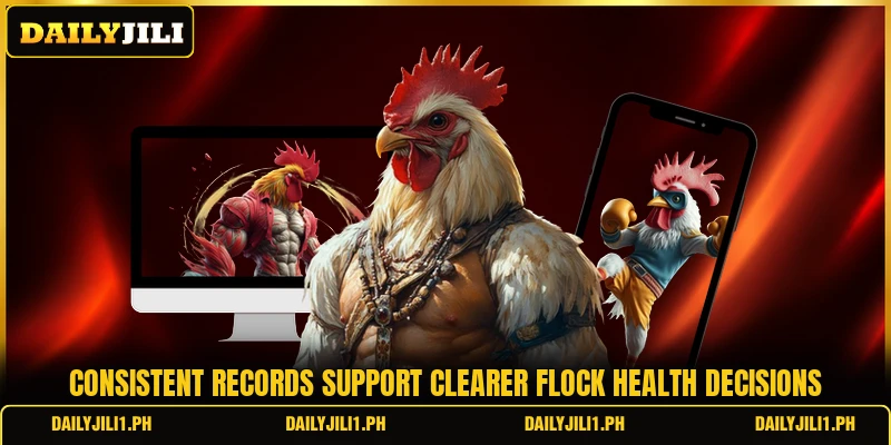 Consistent records support clearer flock health decisions