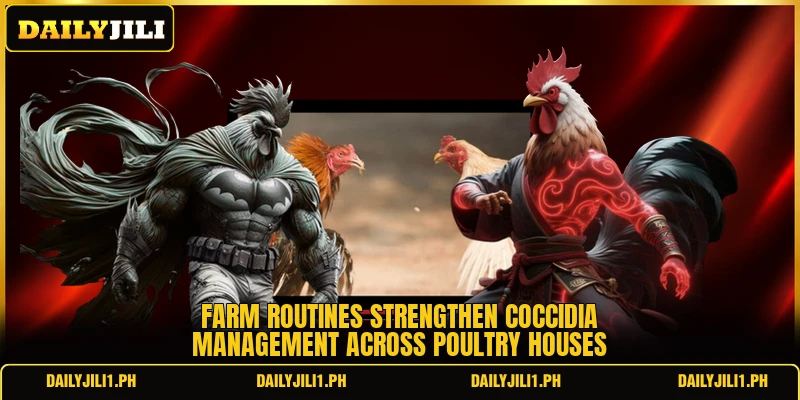 Farm routines strengthen coccidia management across poultry houses
